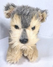 Aurora Yorkie Stuffed Plush Dog Yorkshire Terrier Realistic Puppy Multicolor Toy