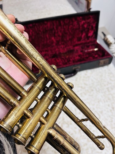Trumpet, B-flat, A Henry Pourcelle1926-1927 ca. MadeChecho/Slovacja, - Picture 21 of 24