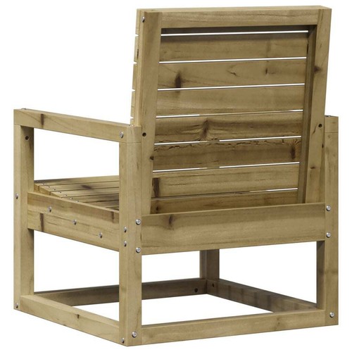 Garden Lounge Set 3 Piece Outdoor Impregnated Wood Pine vidaXL - Picture 6 of 11