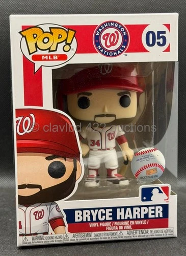 Funko POP!  Washington Nationals: Bryce Harper - 05 MLB Baseball vinyl figure