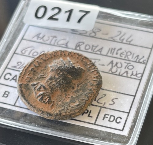 ANTICA ROMA IMPERIALE - MONETA ANTONIANO GIORDANO III IN BRONZO (238-244 AD) - Picture 2 of 6
