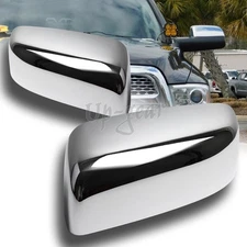 For 2009-2018 Dodge Ram 1500 Chrome ABS Side Mirror Cover /No Turn Signal Cut