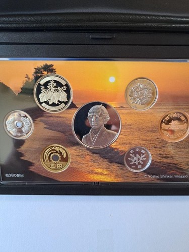 Sakamoto Ryoma, Heisei 19 Proof Coin Set Sterling Silver 20g - Picture 5 of 9