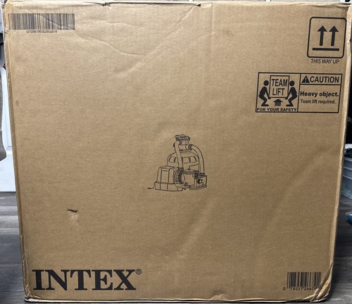 Intex 2,650 GPH 16" Krystal Clear Saltwater System and Sand Filter Pump - Picture 8 of 8