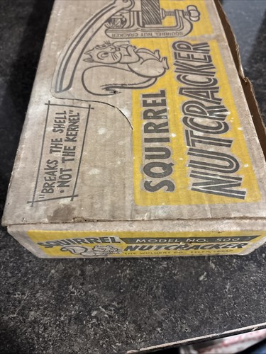 Vintage ALEX WOLDERT EICHHÖRNCHEN NUSSKNACKER Nr. 500 Tyler TX Originalkarton - Bild 7 von 10