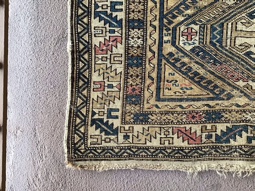 Antique Caucasian Rug Armenia Swan Wool - Picture 7 of 8