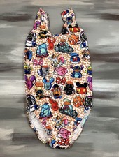 New Size 8 Child Medium Girls Leotard Dance Gymnastics Disney Outerwear Bodysuit