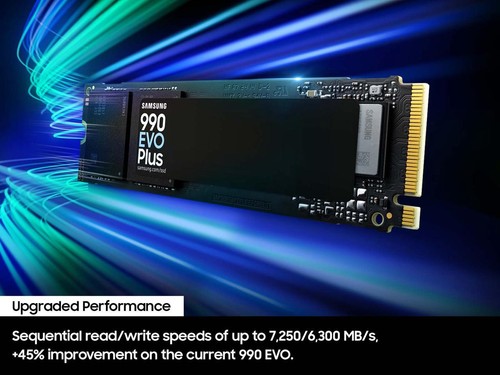 SAMSUNG 990 EVO PLUS SSD 2TB, PCIe Gen 4x4 | Gen 5x2 M.2 2280, Speeds Up-to - Afbeelding 5 van 5