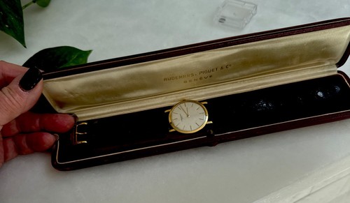 Audemars Piguet 1962 Ultra Thin 18K Gelbgold Manual orig. Box funktioniert nicht - Bild 7 von 10