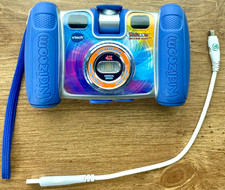 Vtech Kidizoom Spin  Smile Digital Camera 2MP 4X Digital Zoom-VG - TESTED