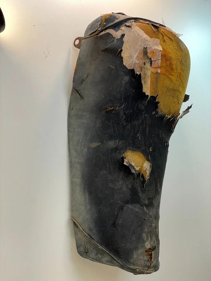 Honda CR250M Elsinore 1973 1974 OEM Seat CR 250 principios de 73 Foto 3 de 4