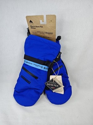Burton Men's Blue GORE-TEX Mittens NEW Size Large Snowboard Ski Gloves NWT
