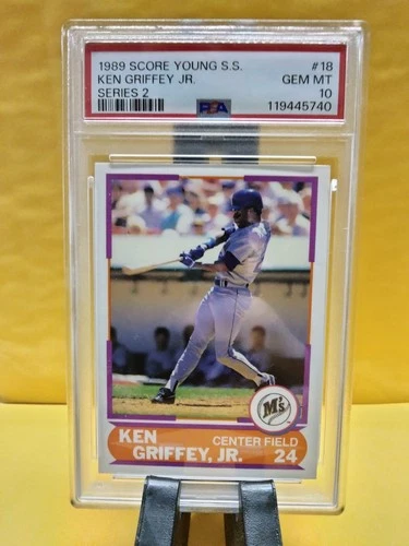 1989 Score Young Superstars Series 2 Baseball #18 Ken Griffey Jr.PSA 10