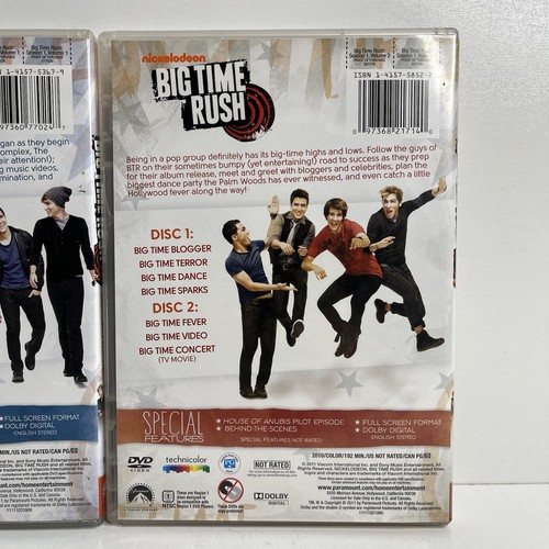 Big Time Rush: Season One Volumes 1 and 2 (DVD, 4-Discs) - Foto 6 di 17