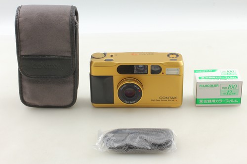 [Exc+5] Contax T2 Titan Gold analoge Kompaktkamera aus Japan