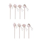 2 PCS Haarschmuck Für Frauen Haarzubehör Damen Legierungshaarstock