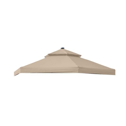 Standard 350 Beige Ersatz Baldachin für 10 Fuß x 10 Fuß Solar Hexagon Pavillon