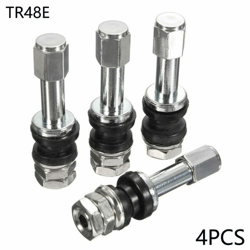 High Performance Stainless Steel Valve Stems for All Motorcycles Set of 4 - Picture 2 of 5