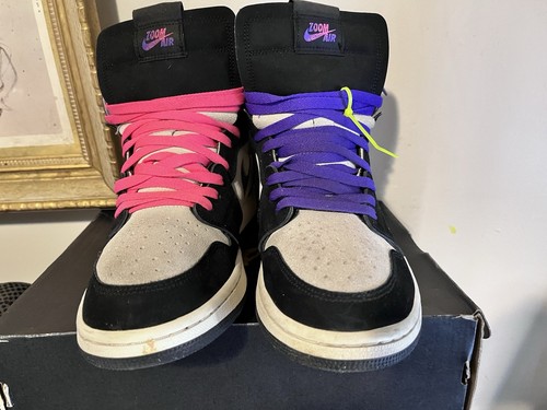 2021 Nike Jordan 1 High Zoom Air CMFT PSG Paris Saint-Germain Size 10 Used NDS - Picture 3 of 10