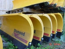 6.5' Diamond Moldboard skid steer loader blade snow plow trip edge snowplow