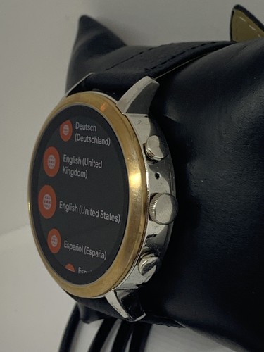 Fossil Gen 4 Authentic Digital Dial Smart Watch Custom Band FTW6016 QT483 - Picture 3 of 12