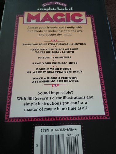 Bill Severn's Complete Book of Magic: The Ultimate Book of Fascinating Illusions - Picture 2 of 8