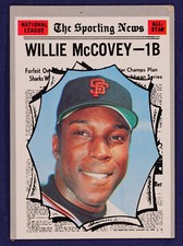 1970 Topps #450 Willie McCovey AS VG+ to VGEX
