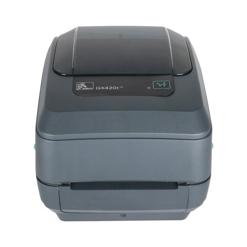 Zebra GX420t USB Thermal Label Printer 203DPI GX42-102510-000 with Power Adapter - Picture 2 of 9