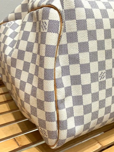 Auth LOUIS VUITTON N41430 Damier Azur Keepall 50 Travelling Boston Bag LV F/S - Picture 15 of 20