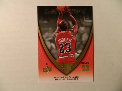 2008-09 Upperdeck NBA Michael Jordan Legacy Card of Michael Jordan