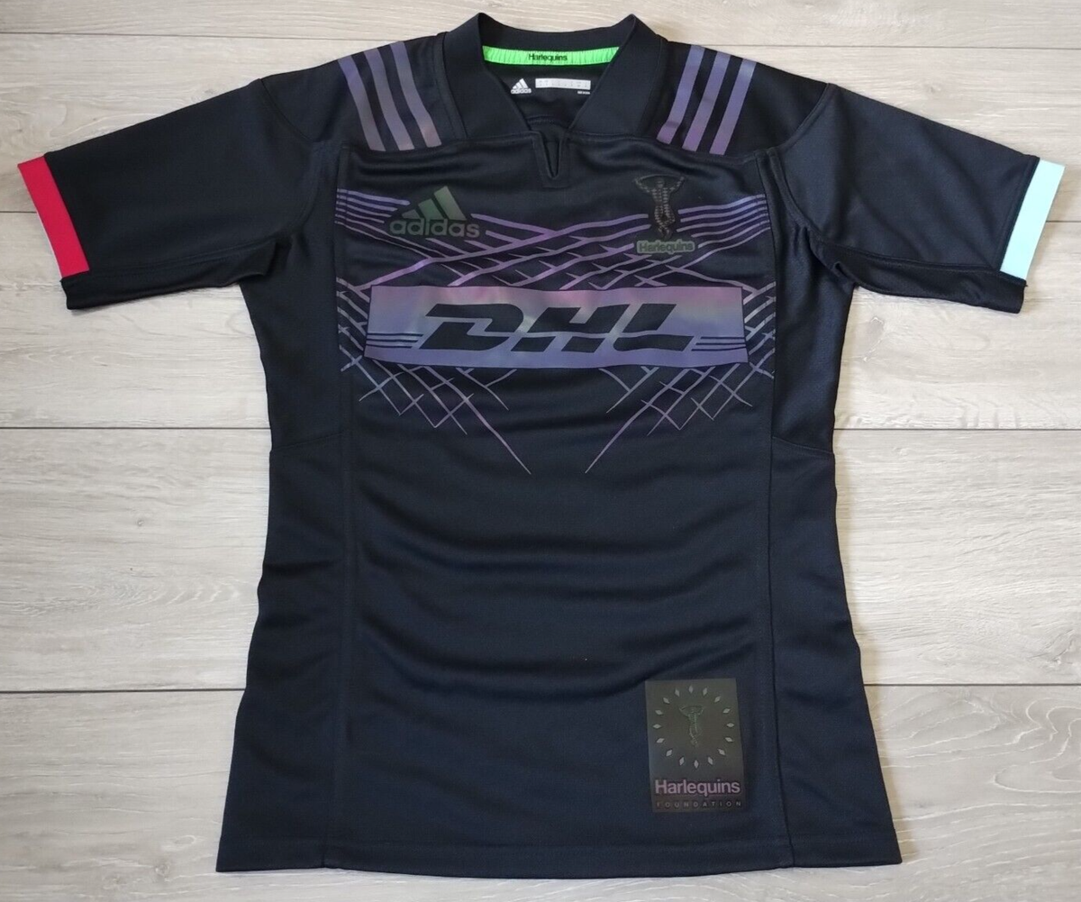 Harlequins Rugby Big Game 11 Shirt 2018 Adidas Jersey Small