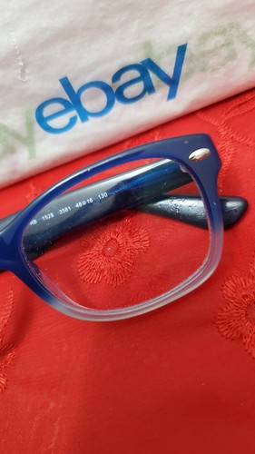 Ray-Ban Kids RB1528 3581 48¤16 130 Blue Eyeglasses "Frames Only" - Rx Unknown - Picture 5 of 24
