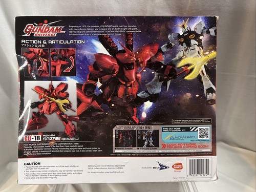 *CAJA DAÑADA* MS Gundam: MSN-04 Sazabi Gundam Universe figura de acción - Imagen 9 de 20