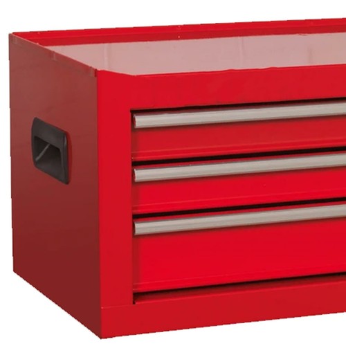 Sealey Mid-box 3 Drawer With Ball-bearing Slides - Red Locking Bar - Picture 6 of 7