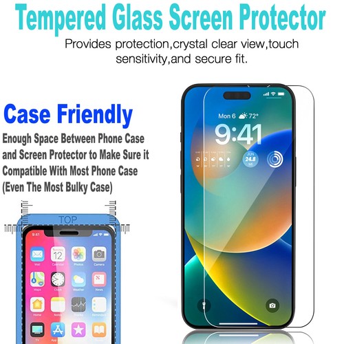 For iPhone 15 Pro Max 14 13 12 11 Plus Case Phone Cover Shockproof+ Screen Glass - Picture 26 of 85