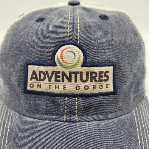 Advantures On The Gorge "Staff" Denim & Mesh Cap, Legacy 92 - New River Gorge WV - Picture 2 of 9