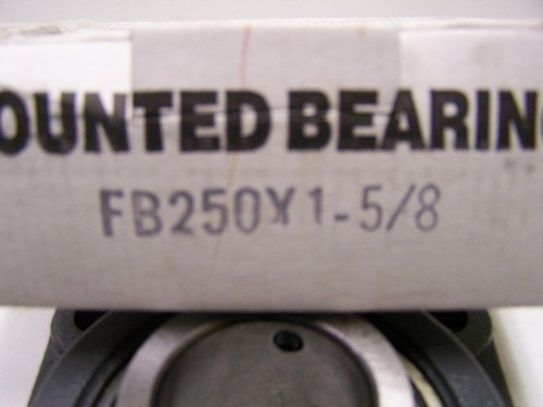 Hub City FB250 X 1-5/8 4-Bolt Flange Bearing Unit 1-5/8" Bore New - Picture 3 of 3