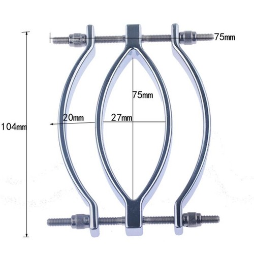 Fetish Sex Toys Stainless Steel Nipple Clamp Rack Labia clitoris G-Spot Clip SM - Picture 8 of 29