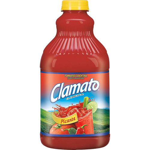 Clamato Picante Tomato Cocktail, 64 fl oz bottles (Pack of 8) - Picture 2 of 9