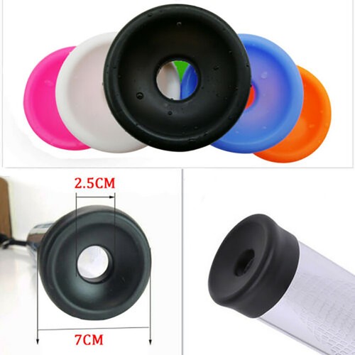 Funda bomba de repuesto universal para pene suave donut MEJOR sello de succión 1/2 piezas - Imagen 4 de 16
