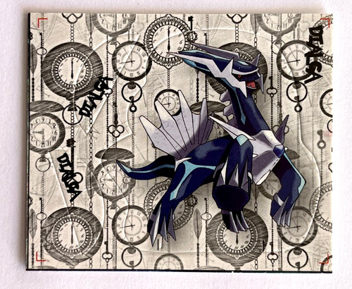 2020 LEGENDARY POKEMON Buildable Card #003 DIALGA Peru Edition