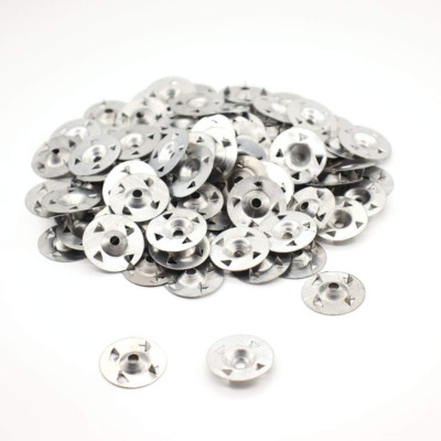 Easy Fix Washers 28Mm Diameter Pack of 100PCS  4-Claw Washers Nail Gaskets for G