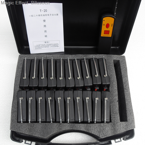 Mando a distancia multifunción envío gratuito + 20 cues sistema de disparo de fuegos artificiales remoto digital - Imagen 1 de 4