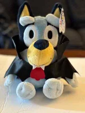 Bluey Vampire Dracula Halloween Plush Toy - 12" - New