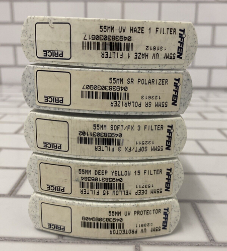 TIFFEN 55MM FILTER * 5 DIFF FILTER * INFO VOLLSTÄNDIG SIEHE BESCHREIBUNG * T22 - Bild 3 von 14