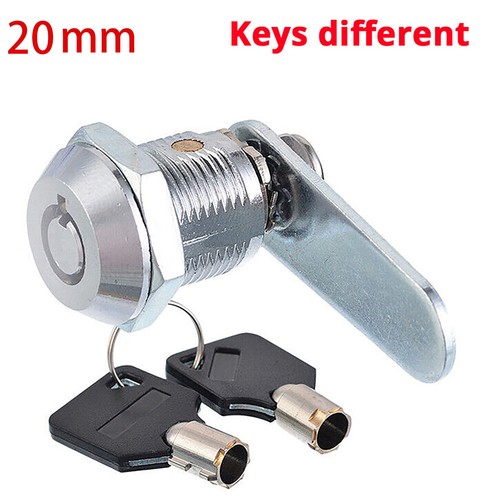 UK 1/4X16/20/25 mm Cam Lock Schrank Briefkasten Schublade für Türbox Schrank Schließfach - Bild 22 von 45