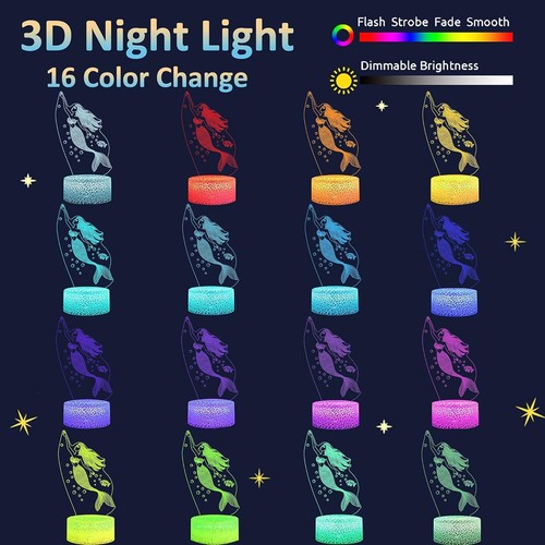 Jesus Cross 3D Night Light, Attivolife Christian Illusion Optical Hologram - Picture 33 of 39