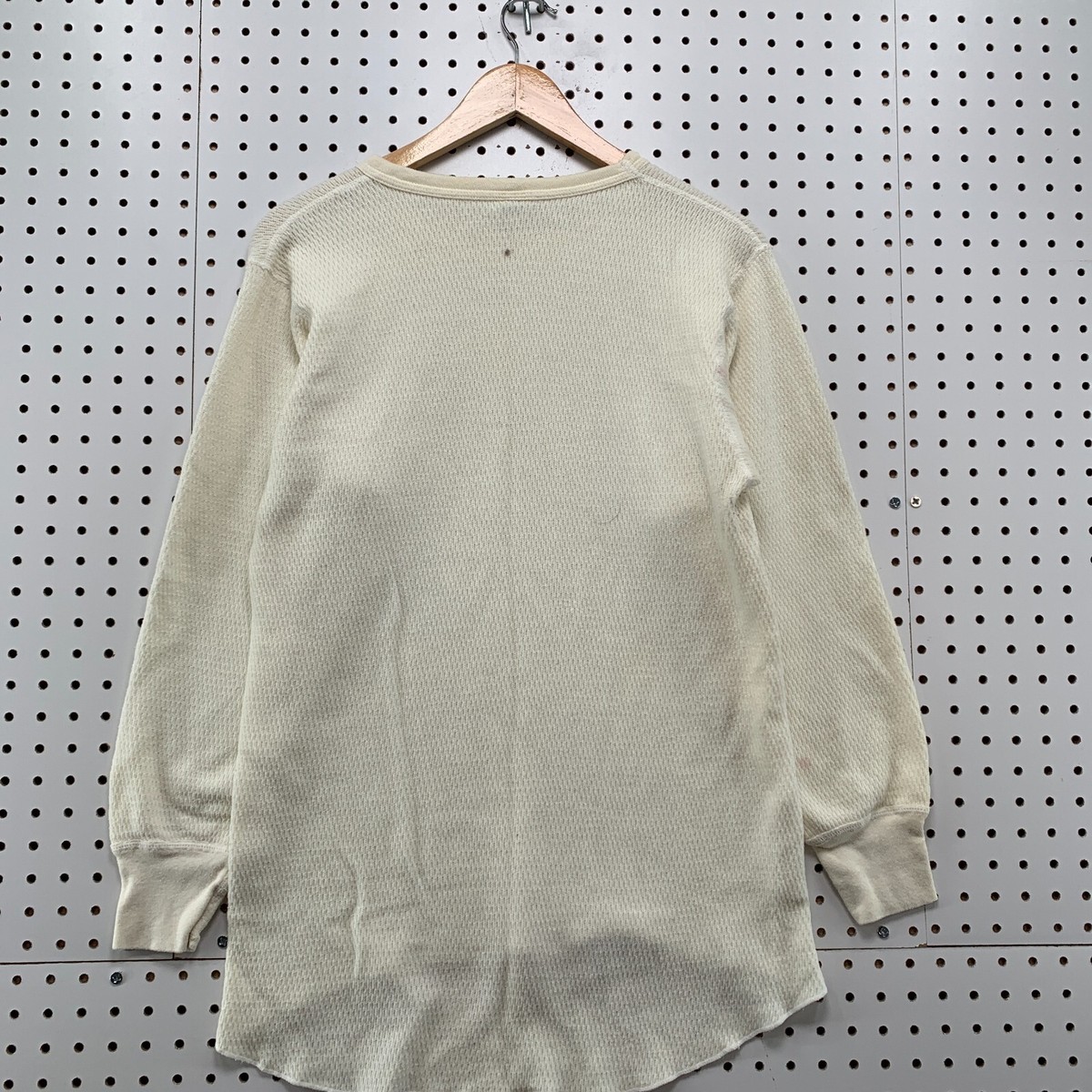 ▪️90‘s【J.E. MORGAN】LONG SLEEVE Vintage JE Morgan Arctex Thermal Shirt Mens XL Beige Long