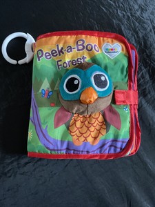 lamaze peek a boo forest soft book