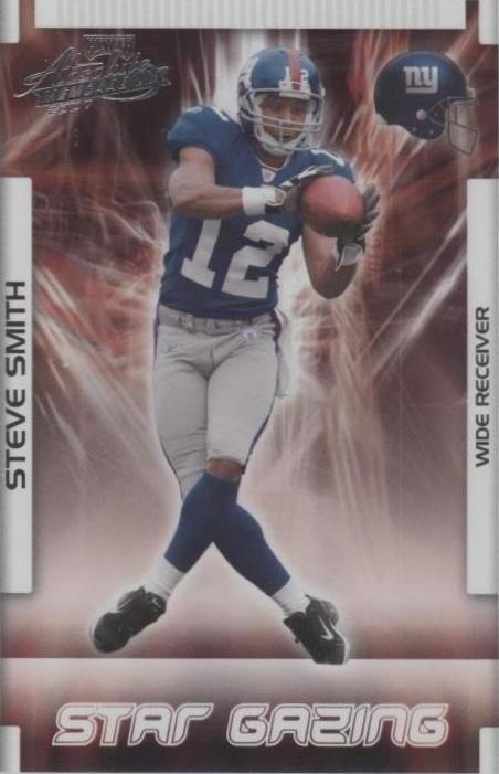 2007 Playoff Absolute Memorabilia Steve Smith #SG-34 - 1 of 2